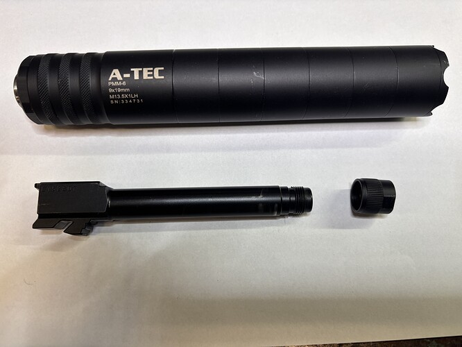 Glock Pipa Ljuddempare