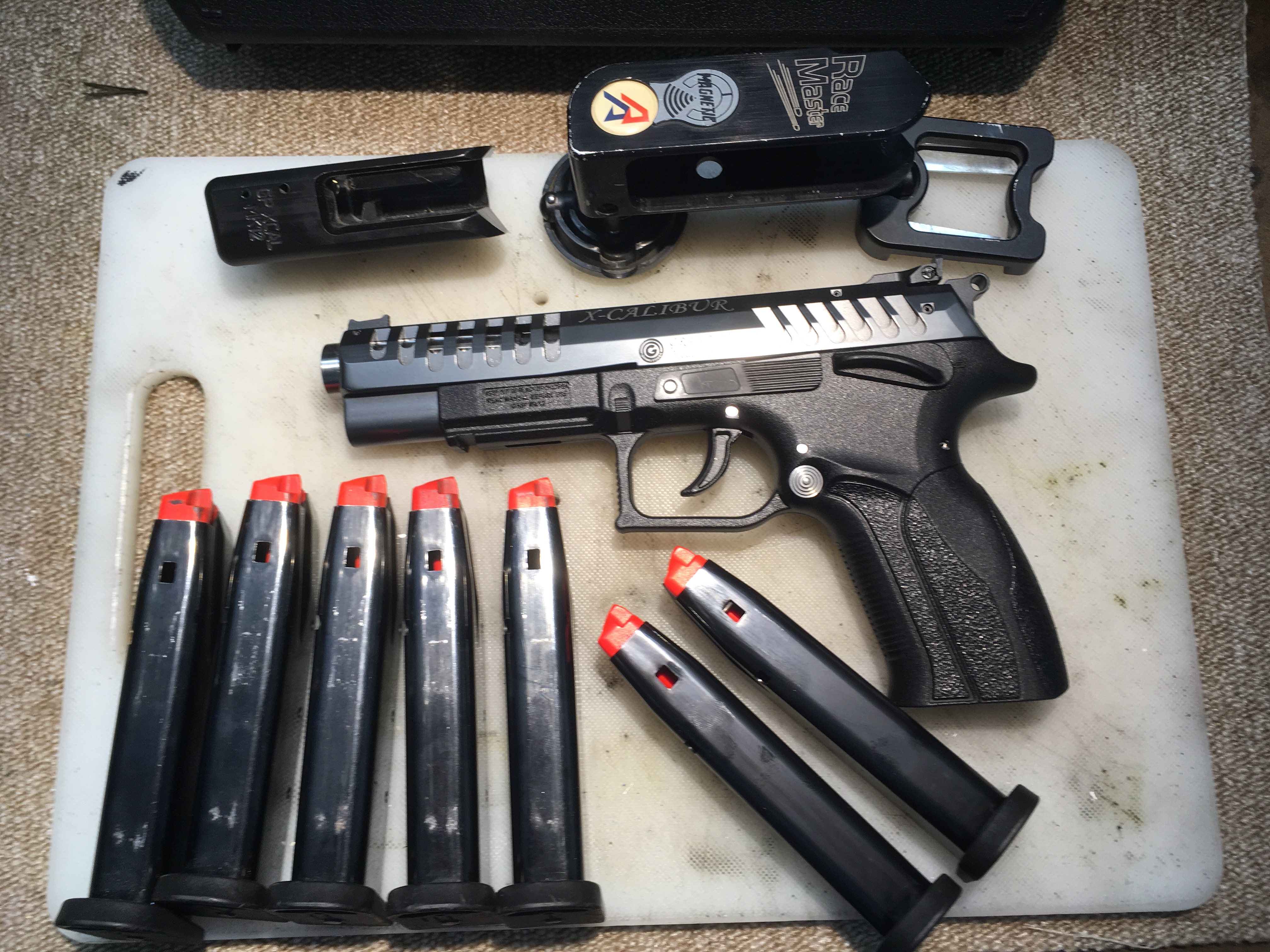 Grand Power X-Calibur Mk 12 9×19 Pistol Titanium